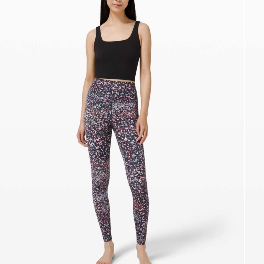 Lululemon Align leggings in water blossoms